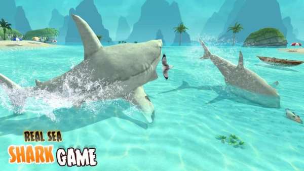 Hungry Shark Simulator Sea Game screenshot 2