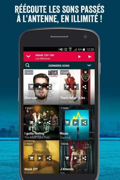 Skyrock Radio screenshot 17
