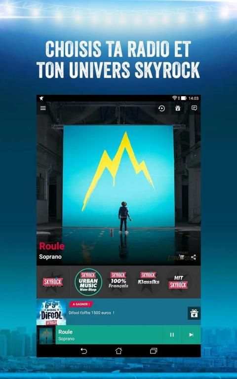 Skyrock Radio screenshot 5