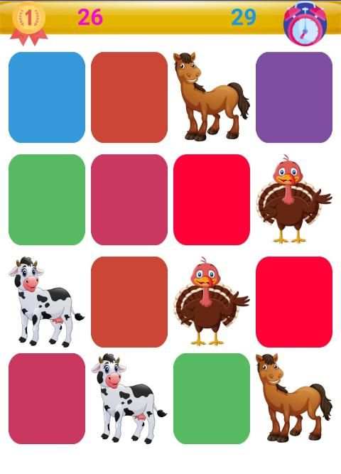 Memory - Animals Memory Game for Kids screenshot 16