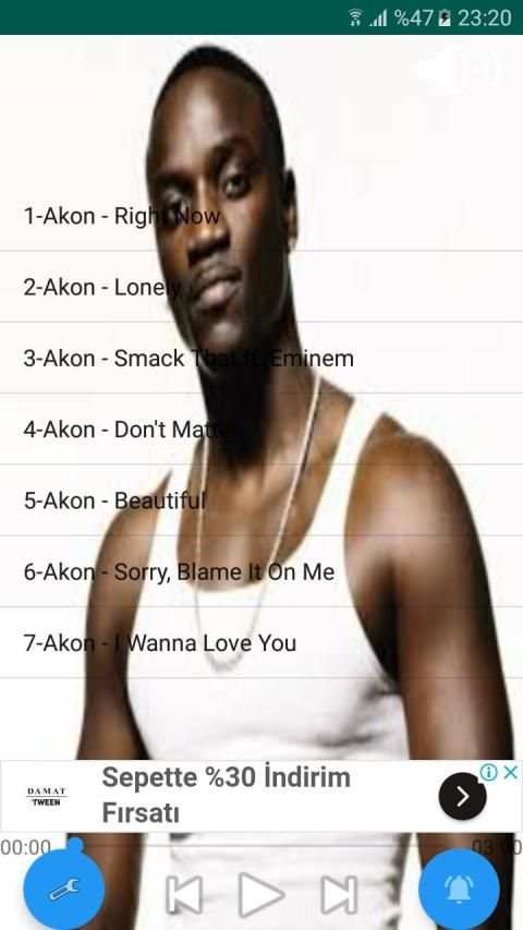 Akon // ringtone and songs screenshot 3