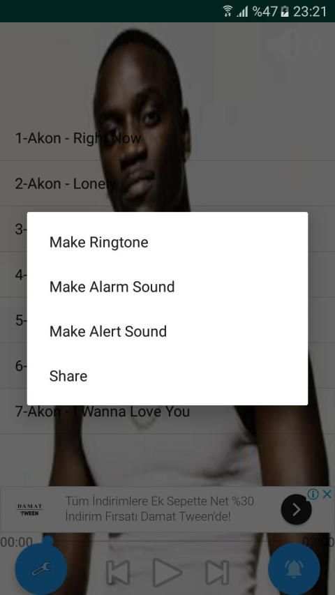 Akon // ringtone and songs screenshot 2
