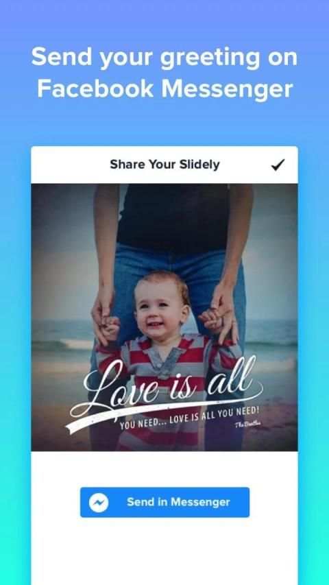 Video Greetings for Messenger screenshot 1