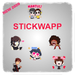 Sticker StickWapp Romantic for whatsapp आइकन