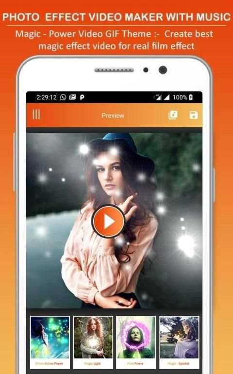 Photo Effect Animated Video Maker : Photo To Video screenshot 4