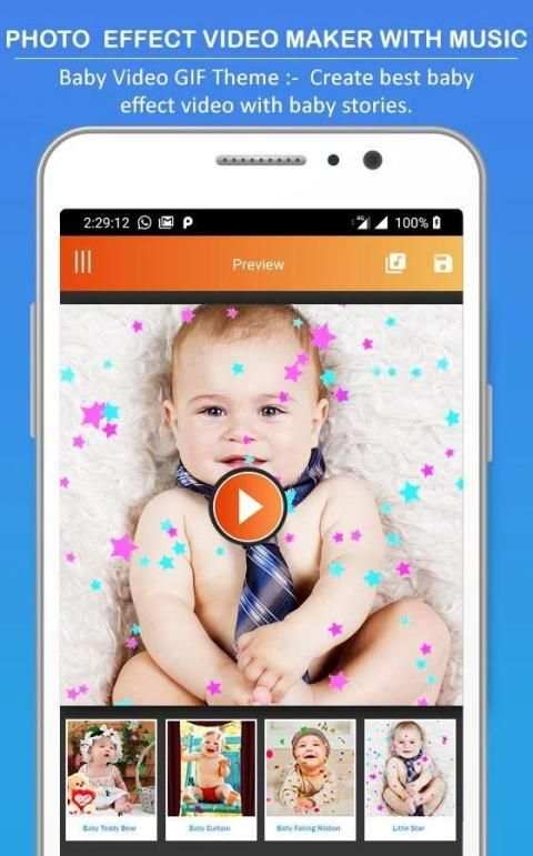 Photo Effect Animated Video Maker : Photo To Video screenshot 3