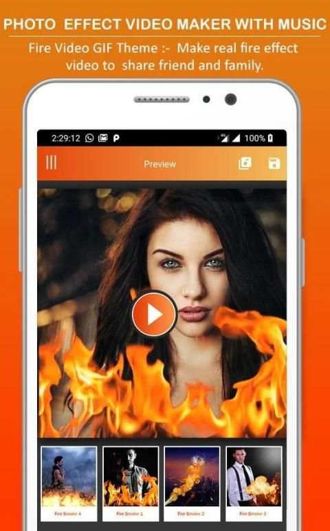 Photo Effect Animated Video Maker : Photo To Video screenshot 1