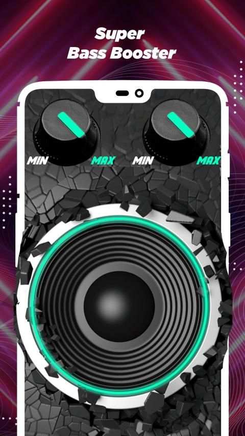 Music Equalizer -Extra Bass Audio Player Booster स्क्रीनशॉट 5