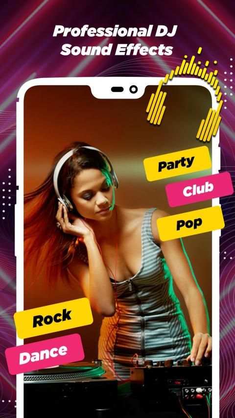 Music Equalizer -Extra Bass Audio Player Booster स्क्रीनशॉट 1