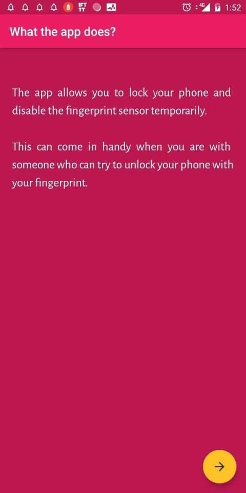 Disable Fingerprint Unlock Temporarily screenshot 6