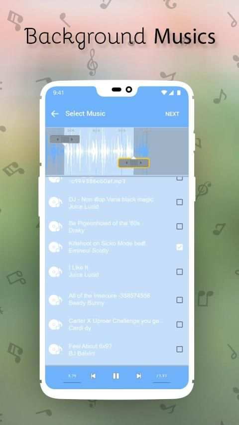 Music Video Maker Video Editor स्क्रीनशॉट 4