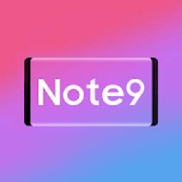 Cool Note9 Launcher for Note, A, S - Theme, UI