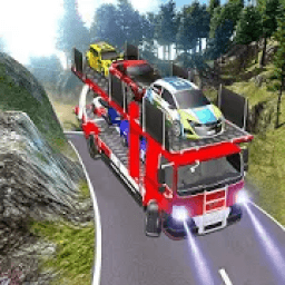 ikon Real Car Transporter Truck Parking Game