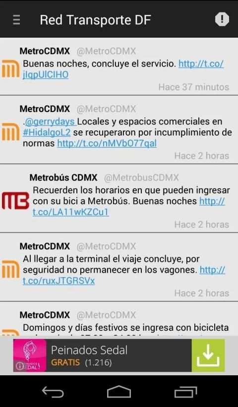 Red Transporte DF screenshot 4
