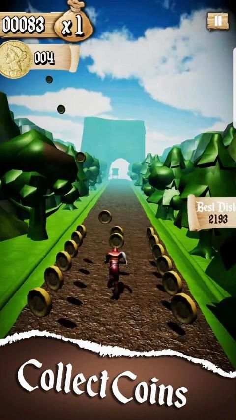 3D runner : Mystic Run Game स्क्रीनशॉट 4