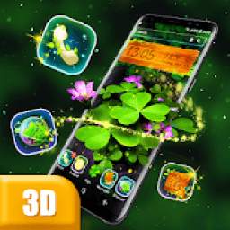 Nature & flower style launcher theme &wallpaper