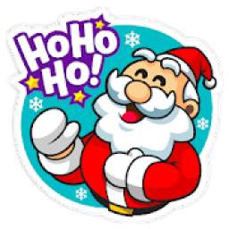 Funny Santa Claus Stickers WAStickerApps