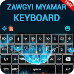 Zawgyi Myanmar keyboard icon