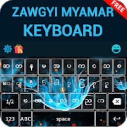 Zawgyi Myanmar Keyboard 1.3