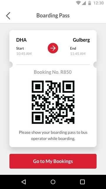 Airlift - Bus Booking App स्क्रीनशॉट 1