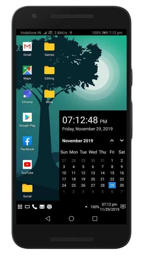 Computer FeelUI Launcher - Windows Style Launcher स्क्रीनशॉट 5