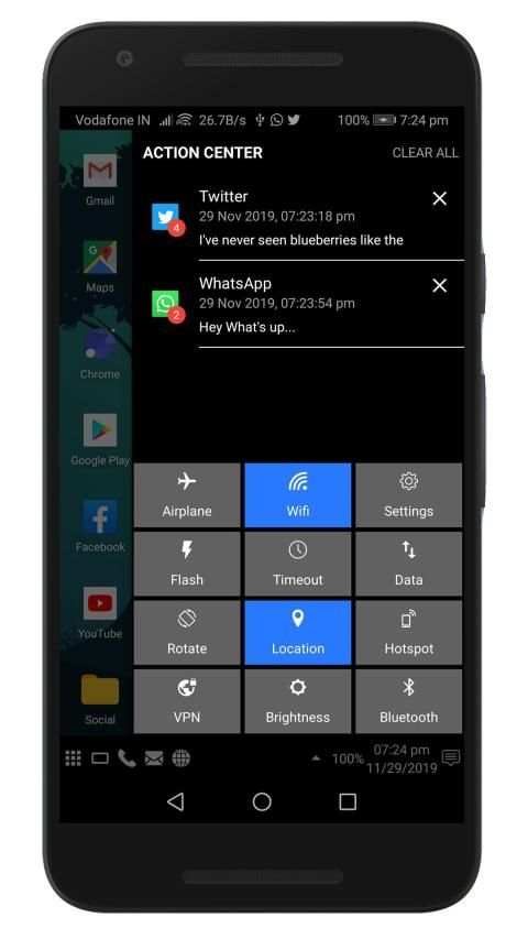 Computer FeelUI Launcher - Windows Style Launcher स्क्रीनशॉट 6