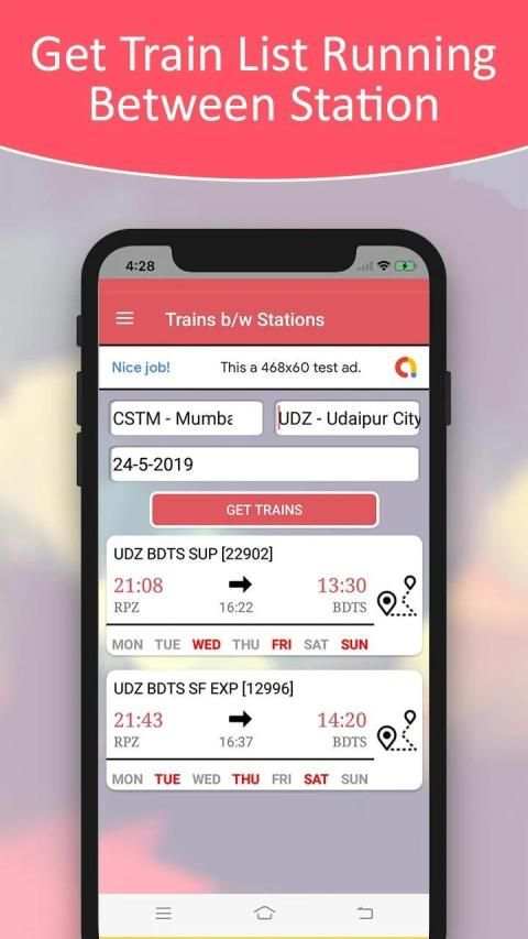 Indian Train Railway Inquiry - Live Train Status स्क्रीनशॉट 6