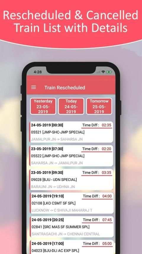 Indian Train Railway Inquiry - Live Train Status स्क्रीनशॉट 8