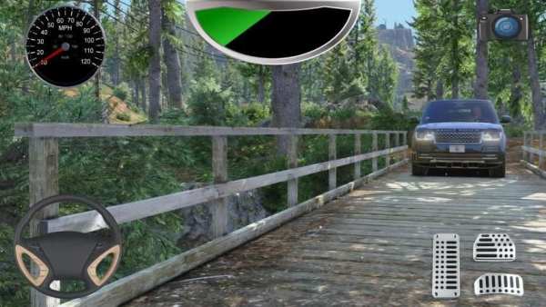 Driving Range Rover Vogue SUV Simulator screenshot 2