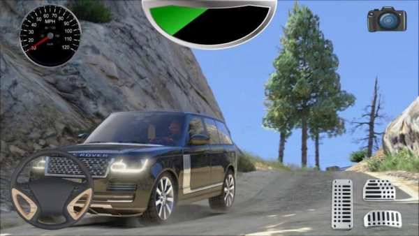 Driving Range Rover Vogue SUV Simulator screenshot 1