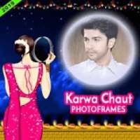 Karwa Chauth Photo Frame - करवा चौथ on 9Apps