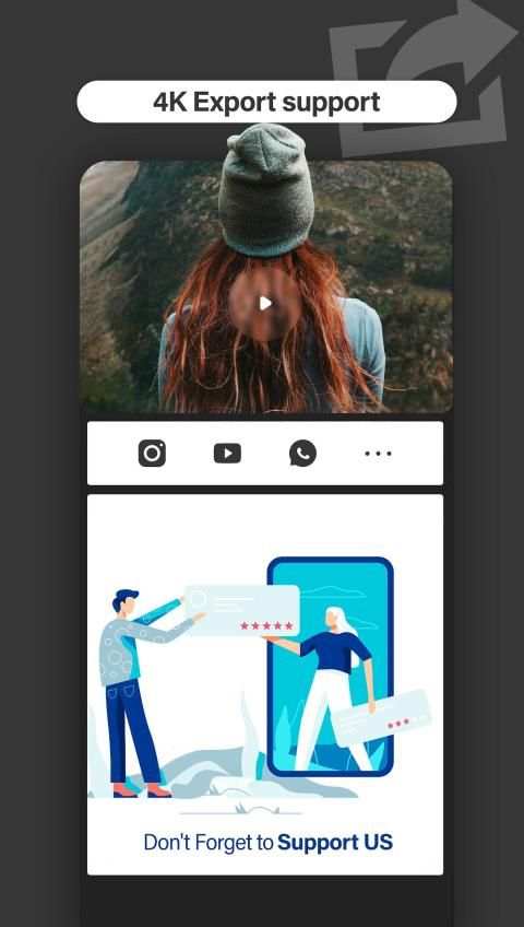 MyMovie : Video Editor & Maker screenshot 1