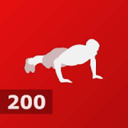 200 Push Ups - Bodyweight Home Workout