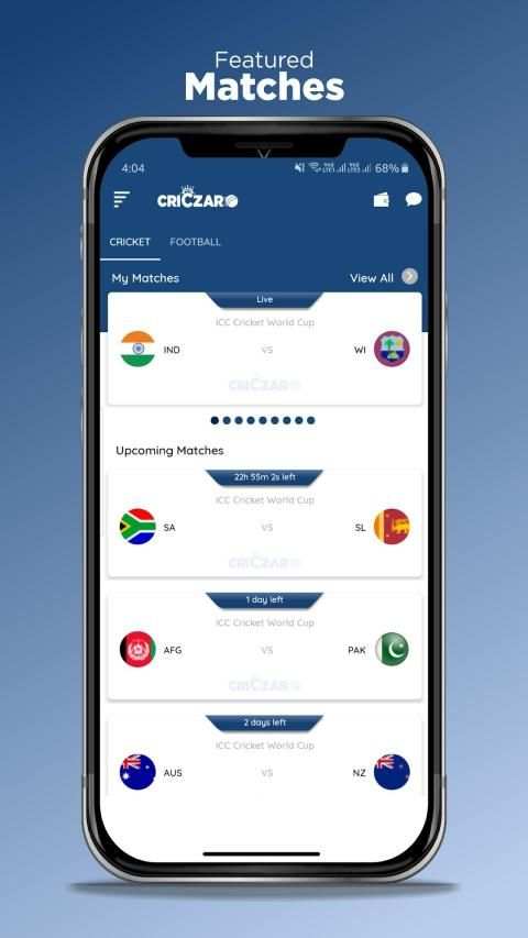 criCzar - Free Fantasy Cricket Game. Win Real Cash screenshot 7