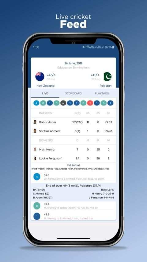 criCzar - Free Fantasy Cricket Game. Win Real Cash screenshot 6