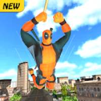Super Rope Crime Hero - Grand City Simulator Game
