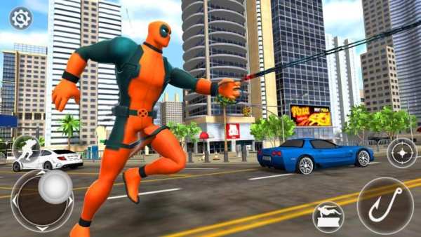 Super Rope Crime Hero - Grand City Simulator Game स्क्रीनशॉट 11