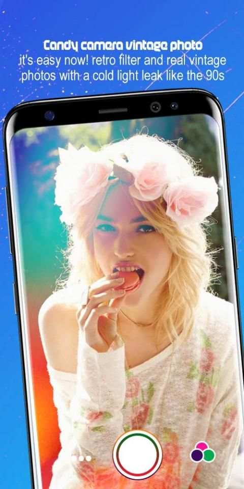 Candy Camera, Vintage Photo & Sweet Camera. स्क्रीनशॉट 2