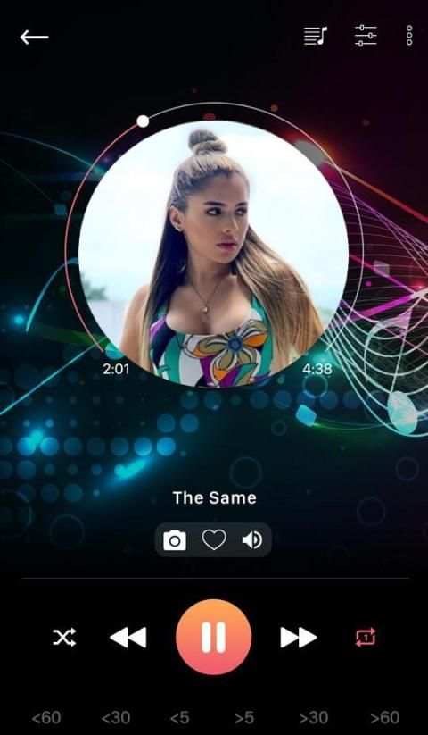 Music player screenshot 5