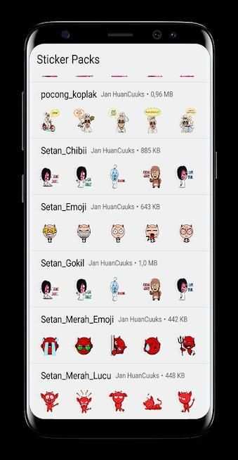 WA Sticker Hantu Horor Gaul For WAStickerApps screenshot 3