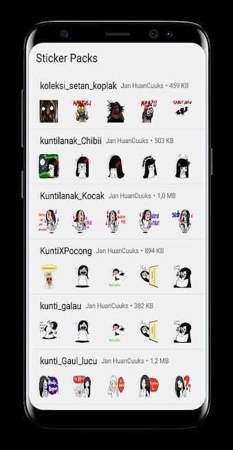 WA Sticker Hantu Horor Gaul For WAStickerApps screenshot 7