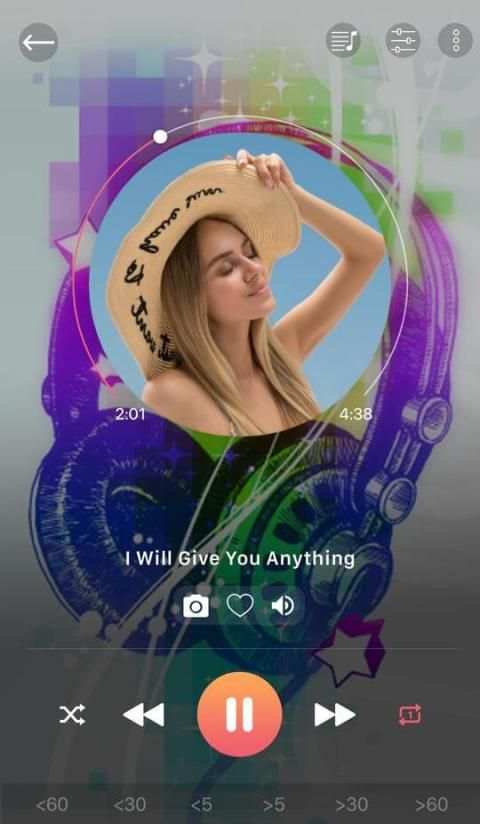 Music player स्क्रीनशॉट 1
