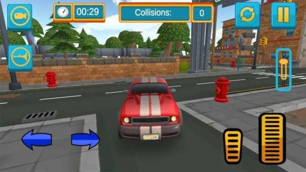 Mini 3D Car Real Toon Parking Simulator 2020 स्क्रीनशॉट 4