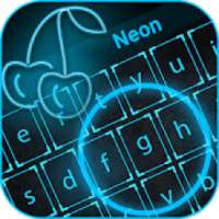 Neon Keyboard Theme