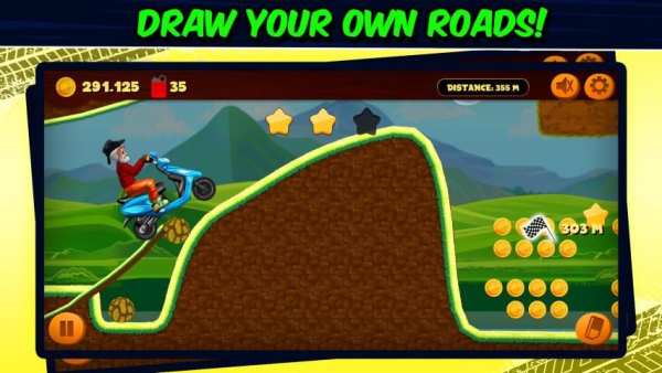 Road Draw 2: Moto Race screenshot 2