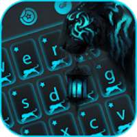 Neon Tiger keyboard Theme on 9Apps