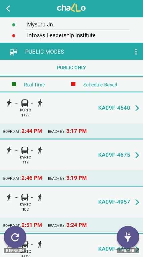 Challo - Live bus tracking and cab booking app screenshot 7