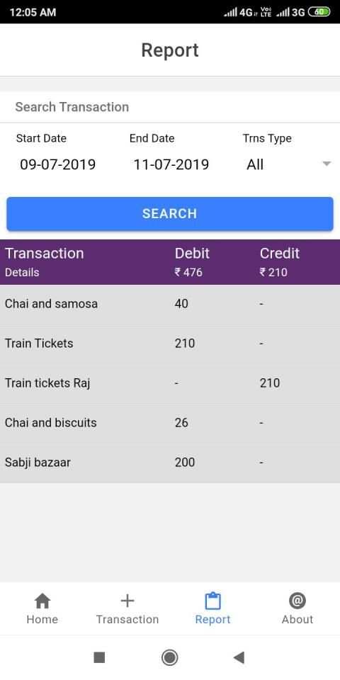 Account Manager - for daily accounting records स्क्रीनशॉट 3