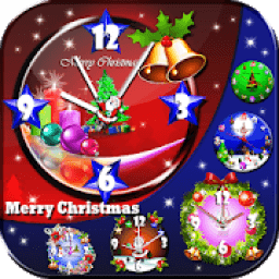Christmas Clock live wallpaper: Jesus Clock LWP आइकन