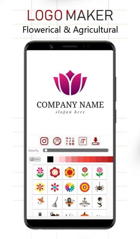 Logo Maker - Logo Graphics Design & Logo Templates स्क्रीनशॉट 5